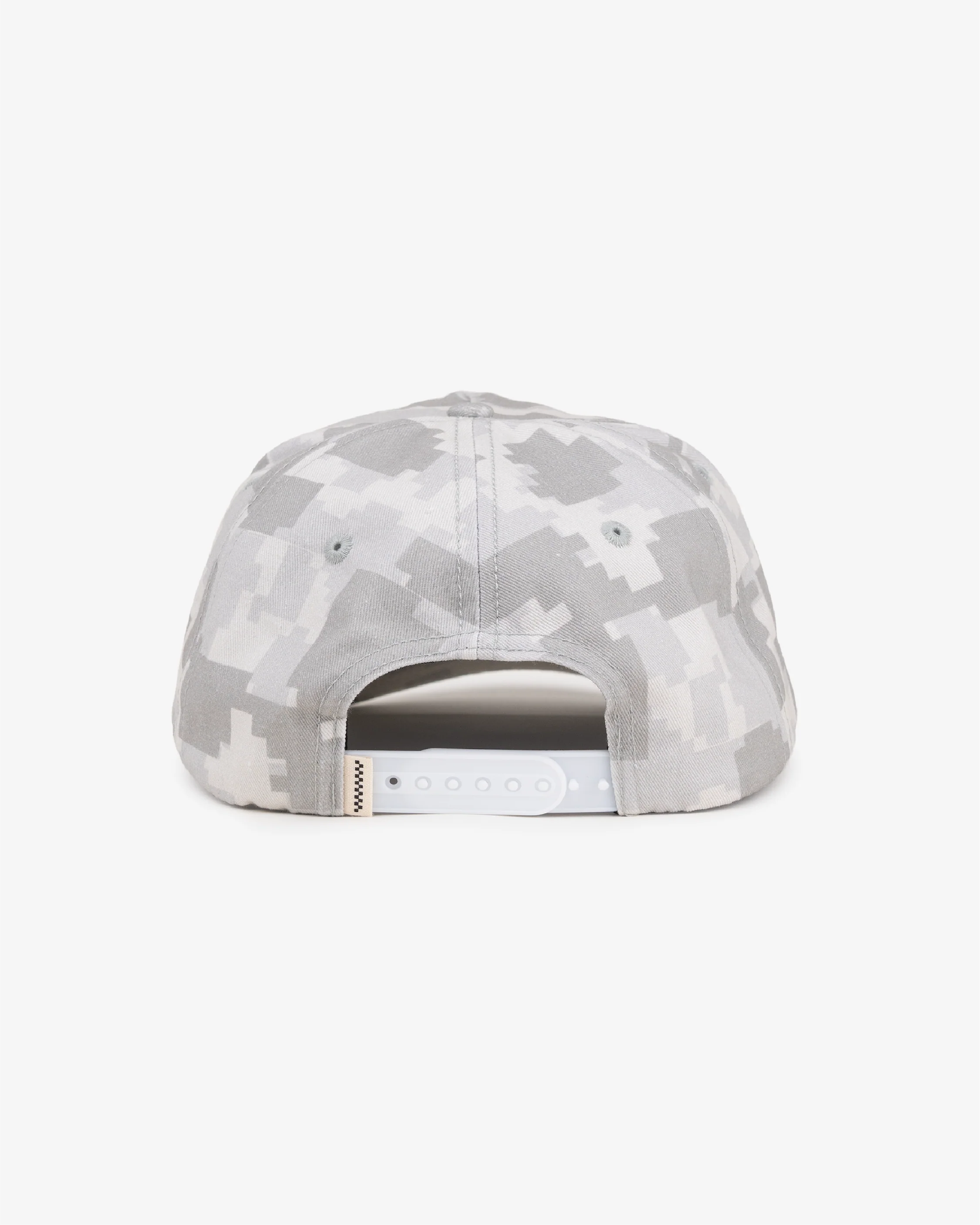 Art Letterman Cap - Wide Brim 5 Panel - Digital Camo - Image 4