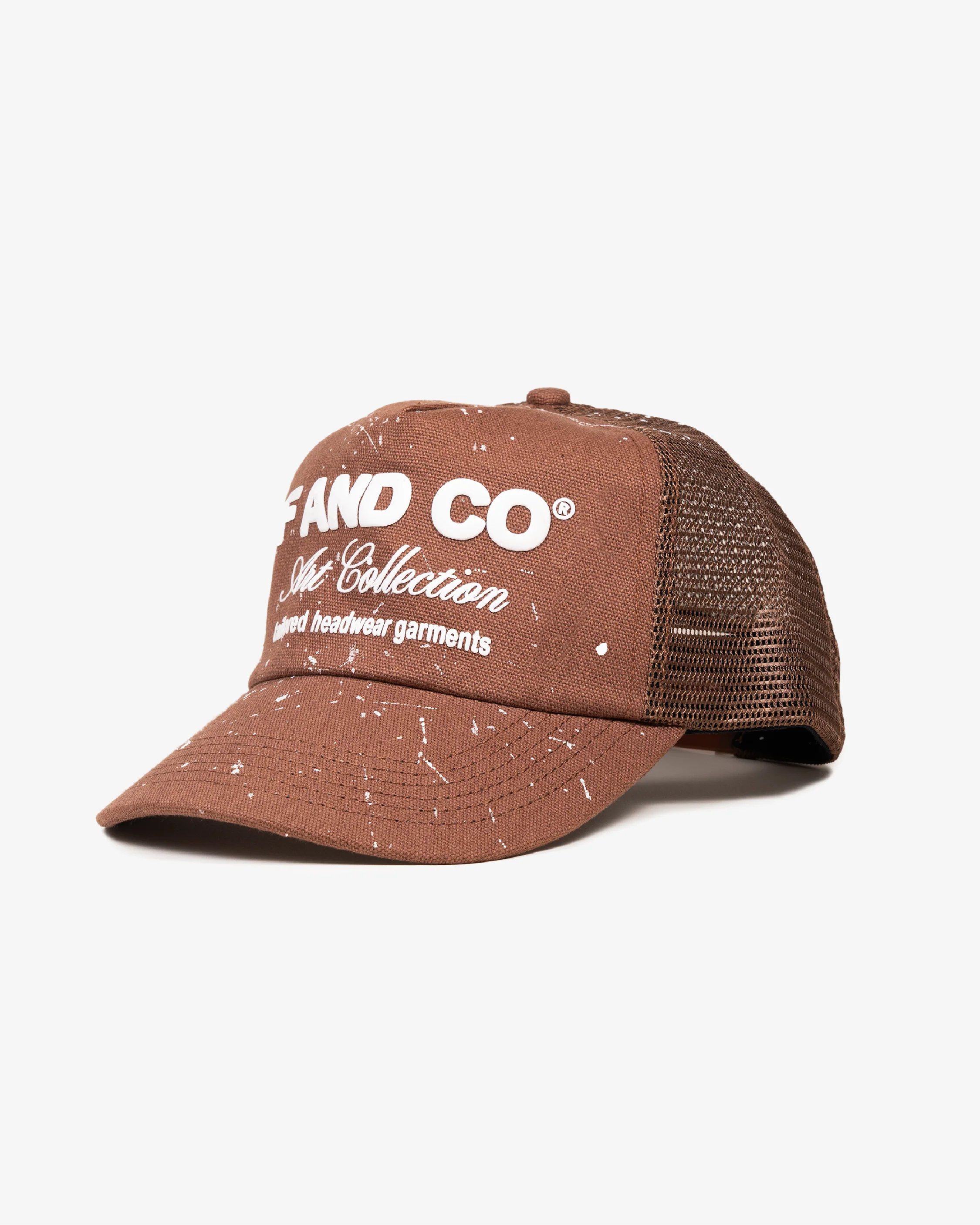 Artist Cap - Ball Trucker - Brown - Image 3