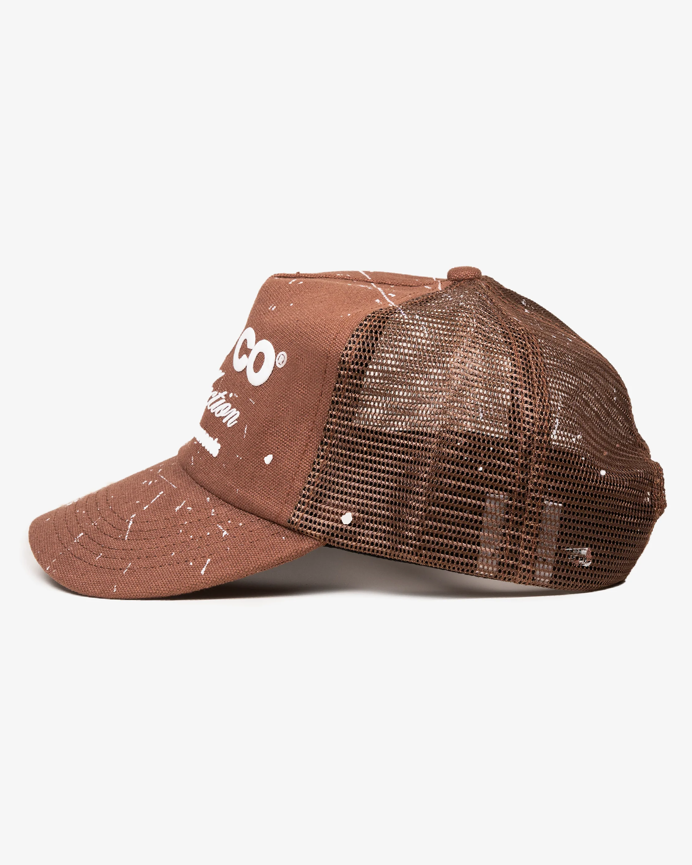 Artist Cap - Ball Trucker - Brown - Image 4
