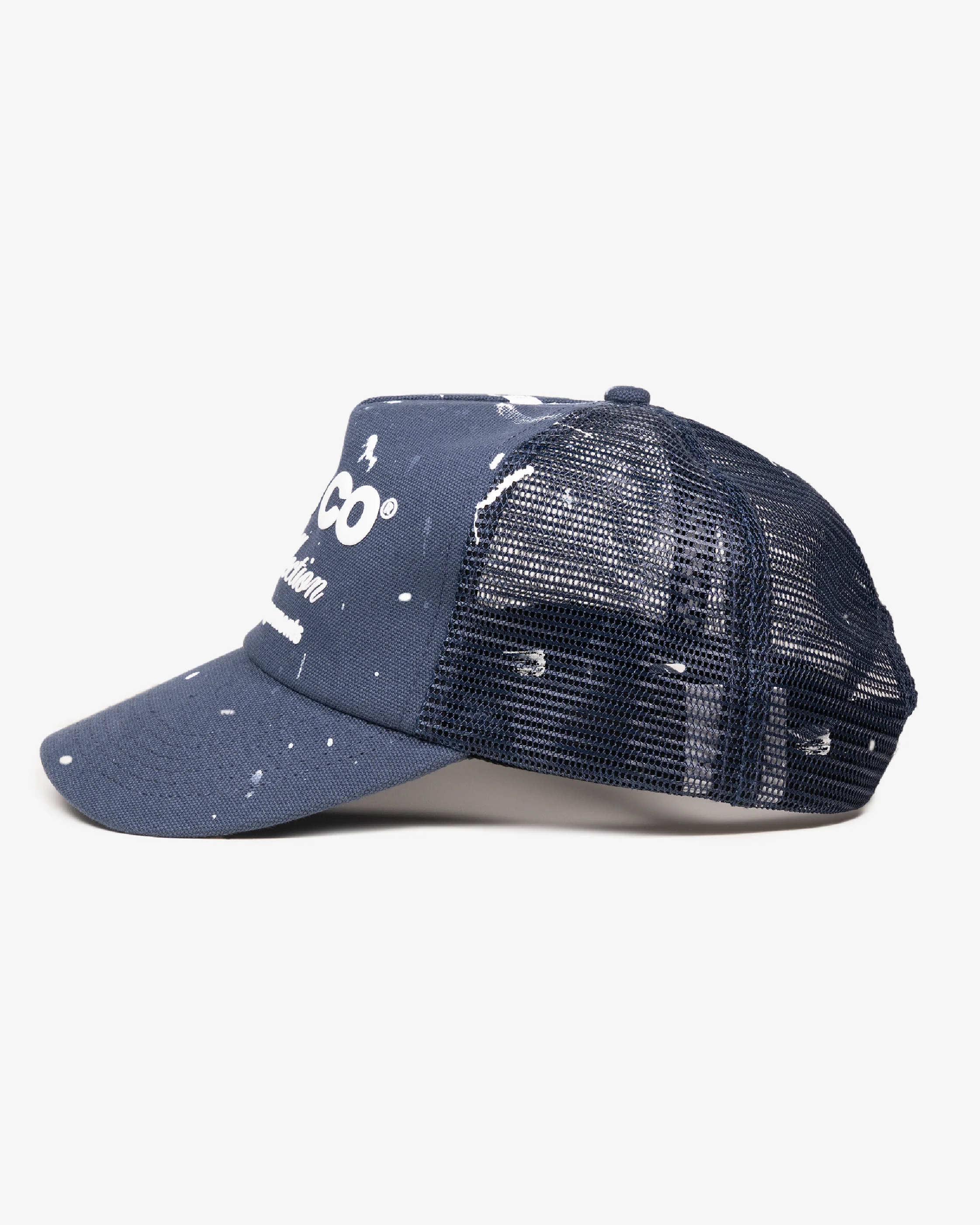 Artist Cap - Ball Trucker - Navy - Image 4