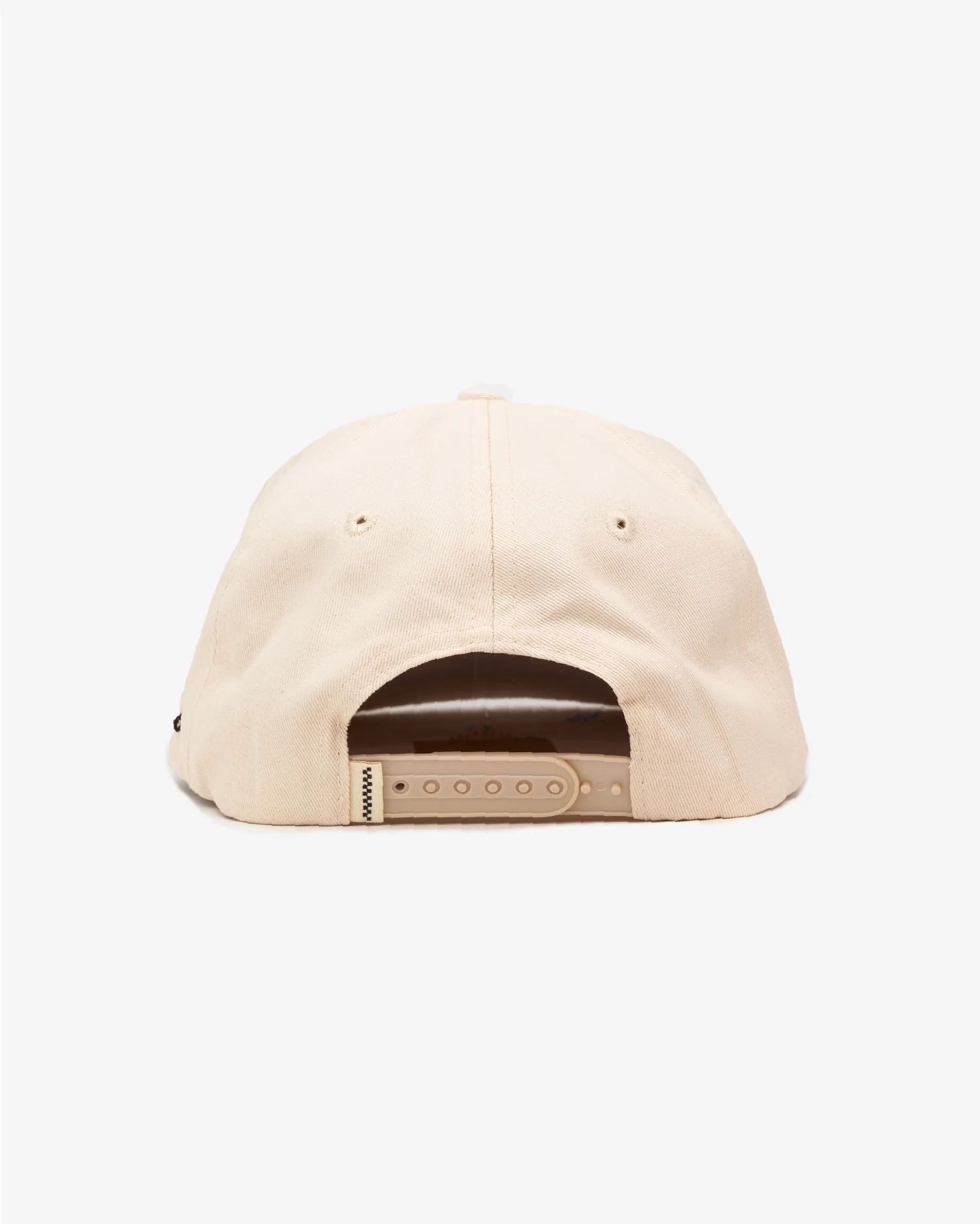 F Ball Cap - 6 Panel - Beige - Image 3