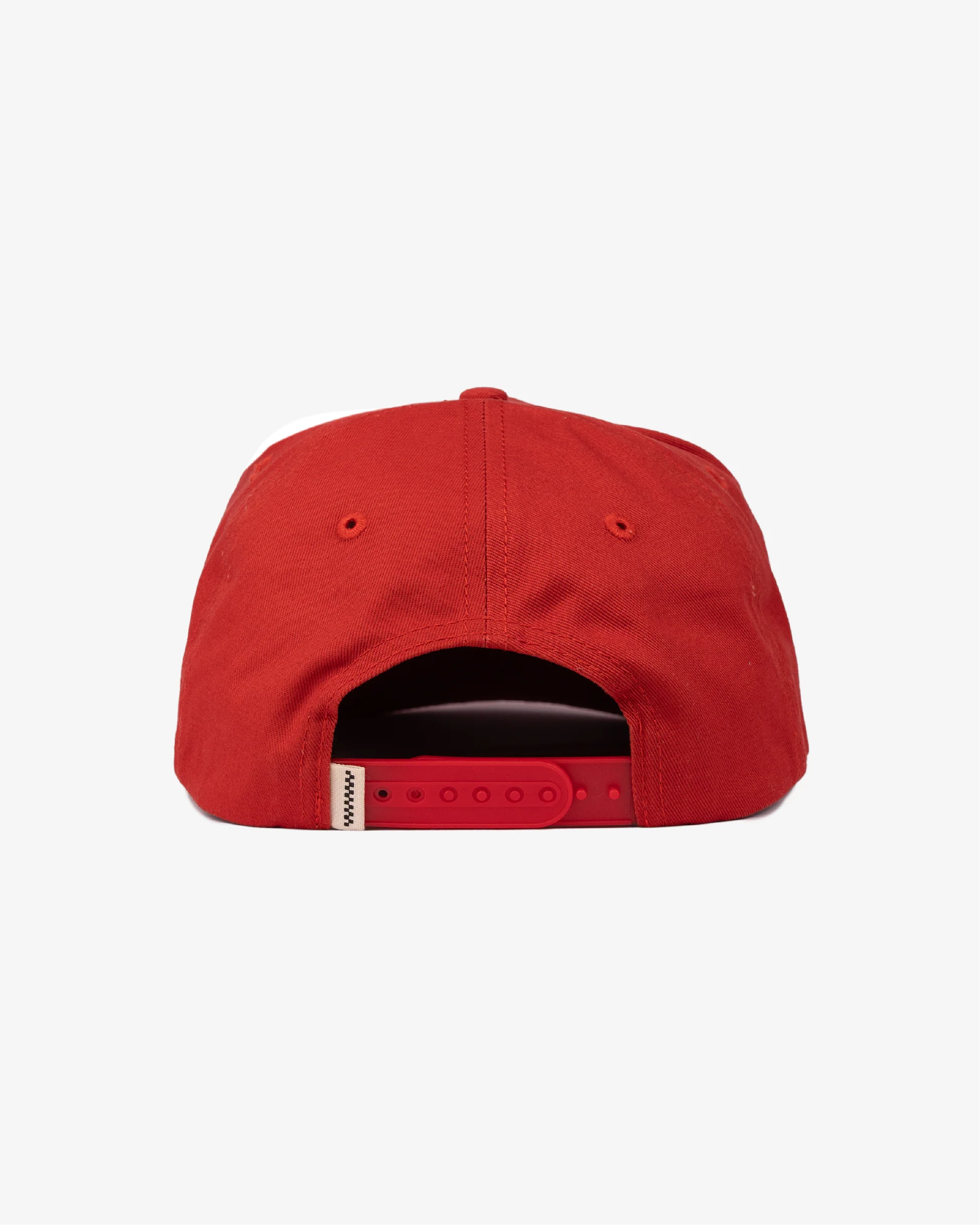 Logo Cap - 5 Panel - Red - Image 3