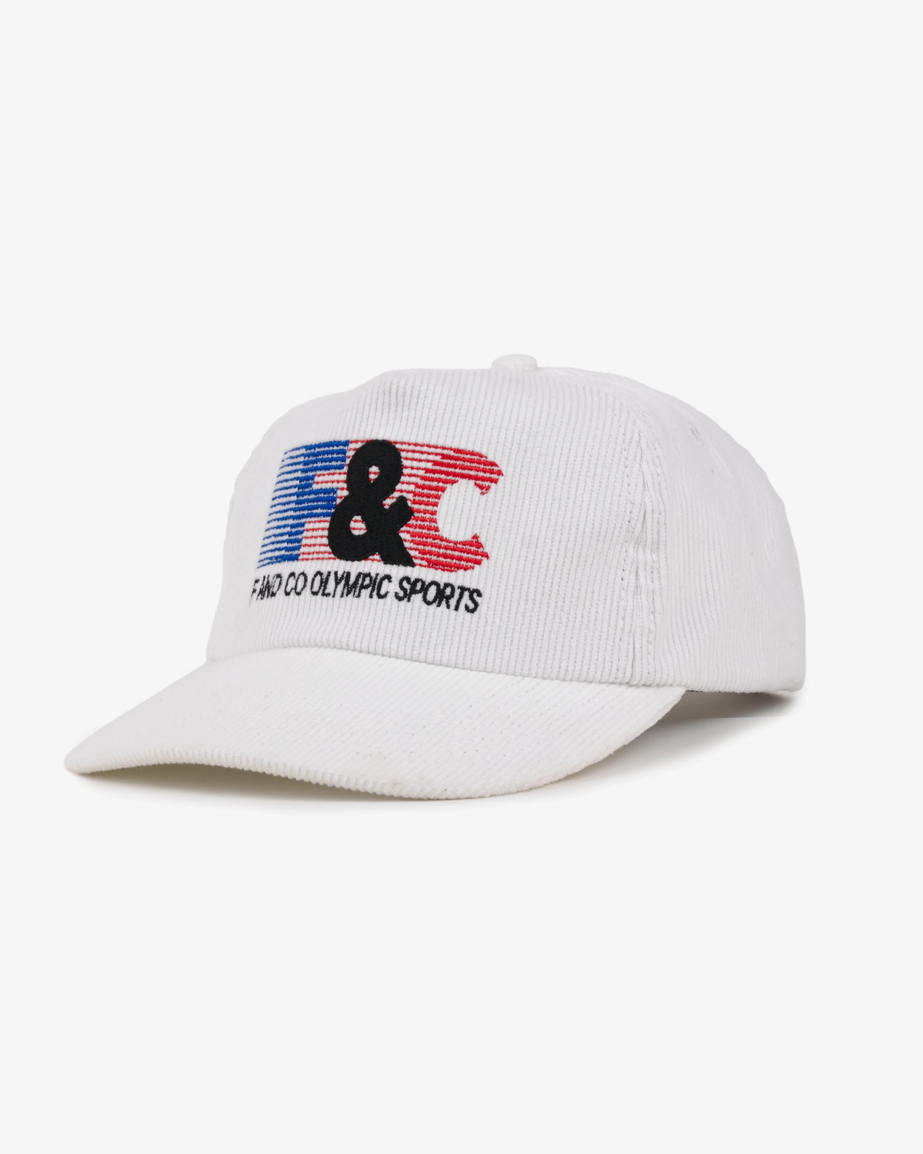 Olympic Cap - 5 Panel - Off White - Image 3