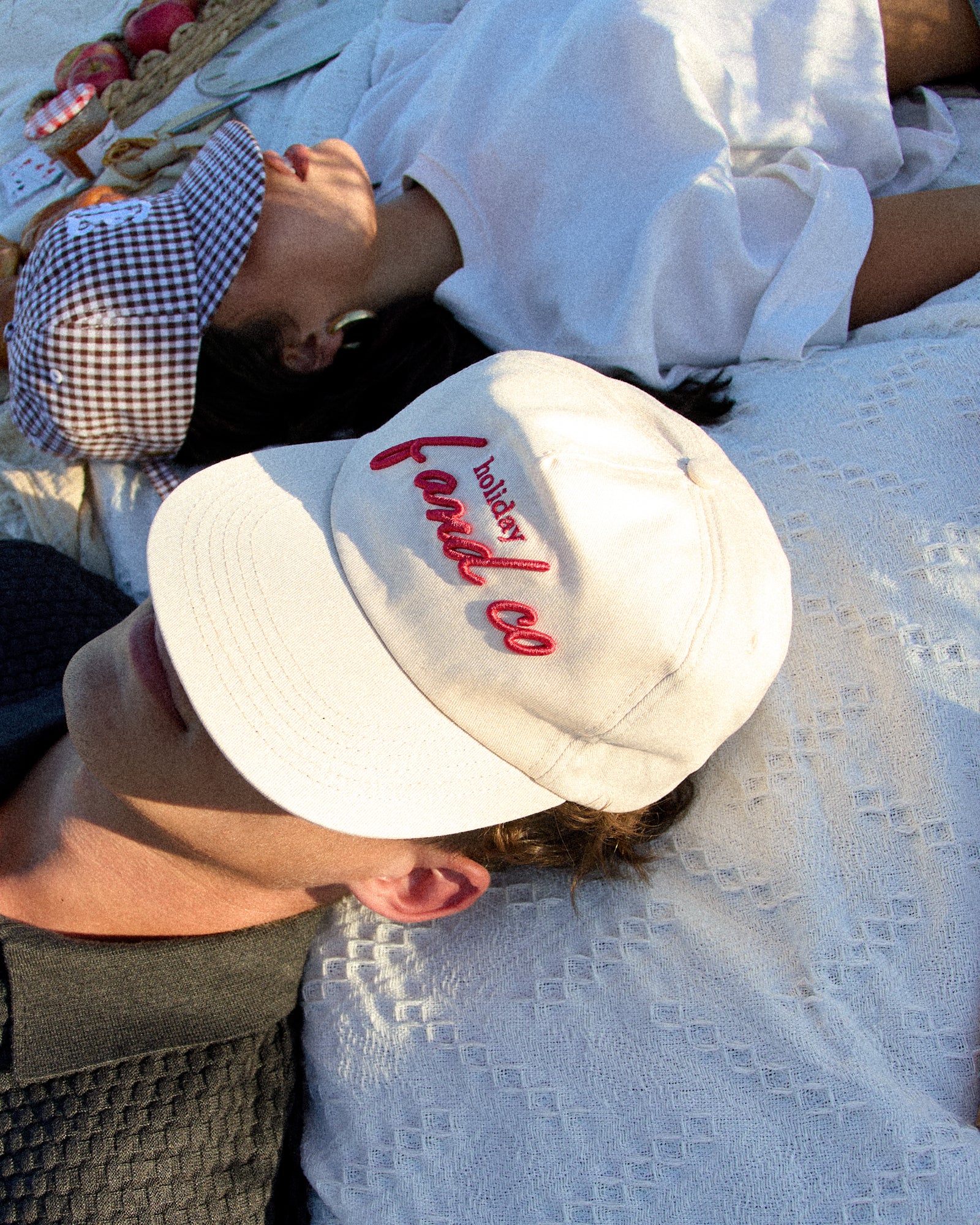 Holiday Cap - 5 Panel - Beige - Image 5