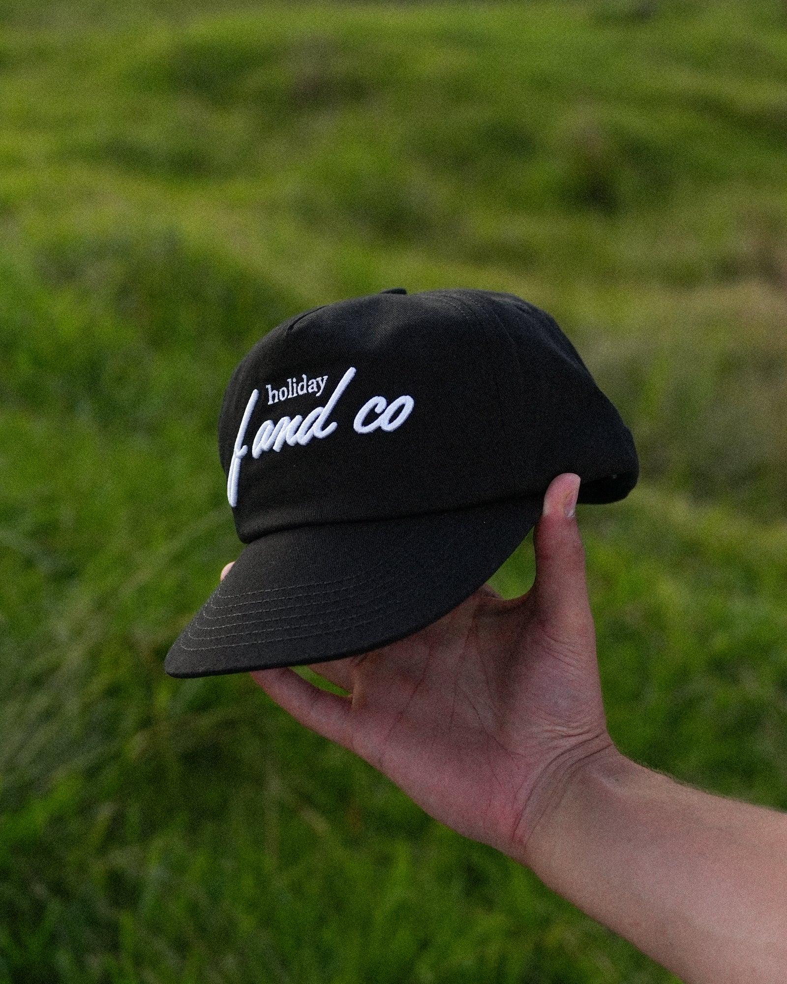 Holiday Cap - 5 Panel - Beige - Image 6