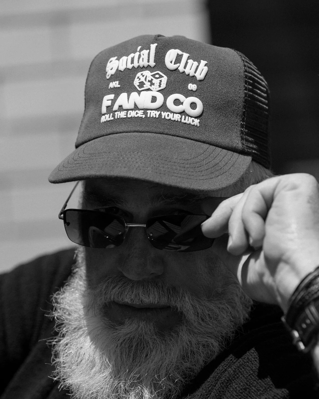 Social Club Trucker Cap - Ball Trucker - Washed Red - Image 6