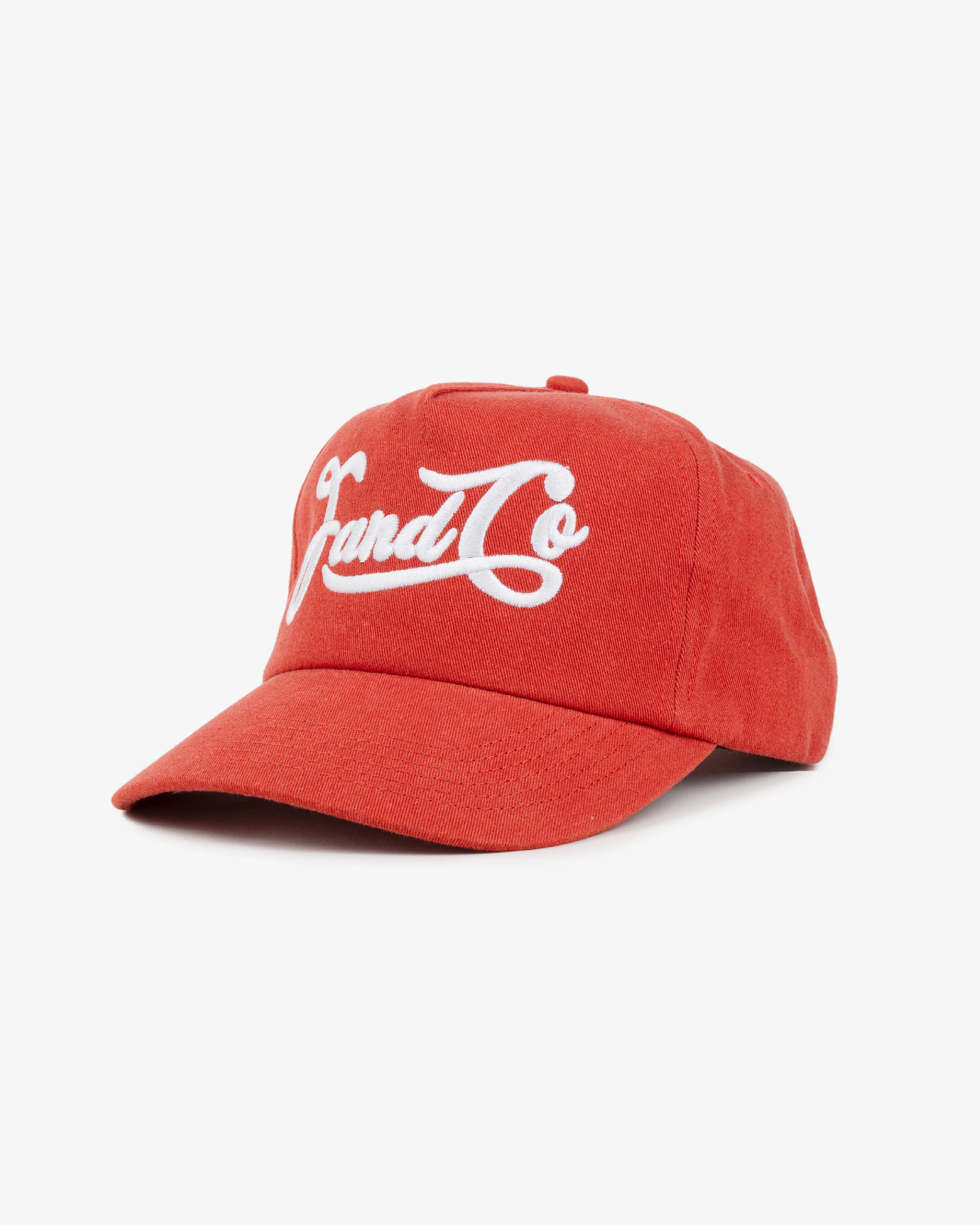 Vintage Script Cap - Ball Trucker - Washed Red - Image 3
