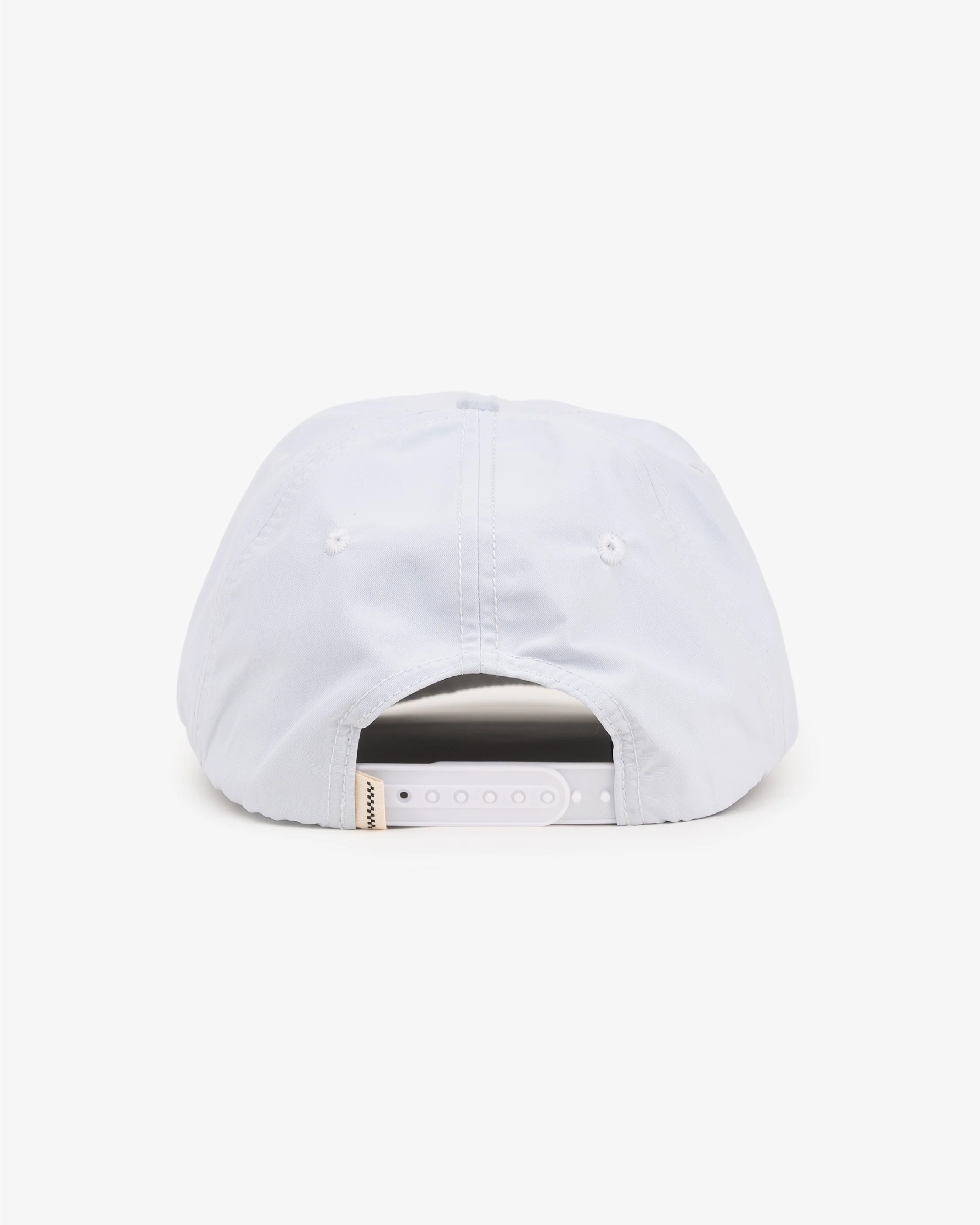 F&C Nylon Cap - Wide Brim 5 Panel - White - Image 4